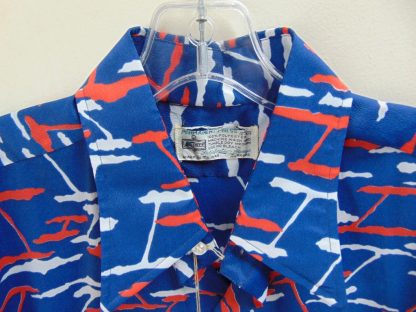 s7s44	1970's	Vintage Cool Party crepish polyester  Chest size 50  inches vintage shirt	$30 - Image 4