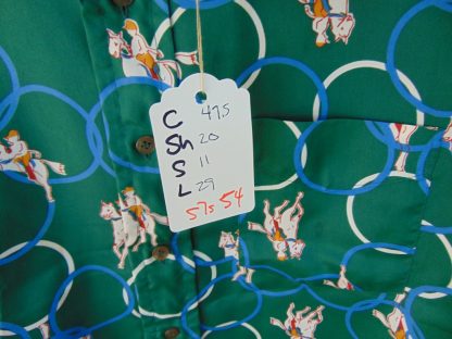 s7s54	1970's	Vintage Horse Steeples polyester  Chest size 47.5  inches vintage shirt	$40 - Image 4