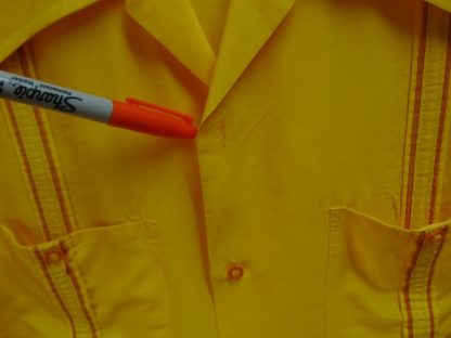 s7s72	1970's	4 pocket Cubavera perma press Chest size 42  inches vintage shirt	$30 - Image 2