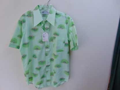 s7s79	1970's	Ancient Ruins perma press Chest size 46  inches vintage shirt	$30