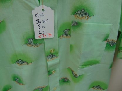 s7s79	1970's	Ancient Ruins perma press Chest size 46  inches vintage shirt	$30 - Image 4