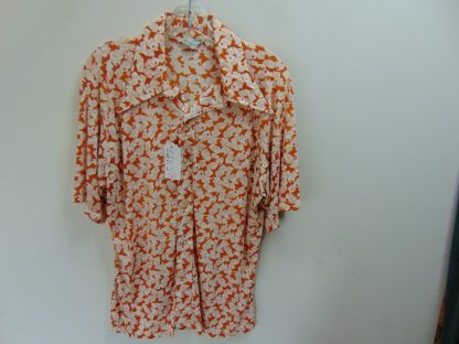 s7s7	1970's	Love letters  nylon  Chest size 47  inches vintage shirt	$60