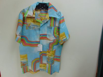 s7s81	1970's	NWOT Cool Daliesque  Chest size 45  inches vintage shirt	$50