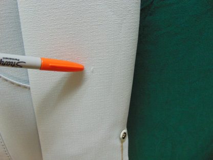 s7t29	1970's	Vintage White Polyester Three's Company medium weight suit Chest size 45 inches	$130 - Image 3