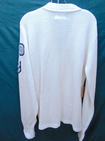 sMLw26	1970's	Vintage Acrylic School Sweater (44) Chest size 40 inches	$40 - Image 3