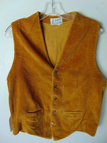 sSMw13	1960's	Vintage Jedwins L Wide Corduroy Vest Chest size 38 inches	$40