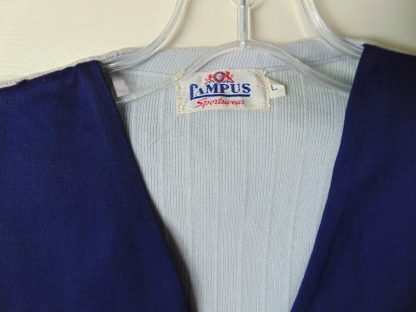 sSMw14.5	1940-50's	 Vintage Campus Gabardine Vest Chest size 37 inches	 $50 - Image 2