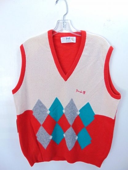 sXw24	Vintage Pringle Made in Scotland Tennis Sweater Chest size 46 inches	$80