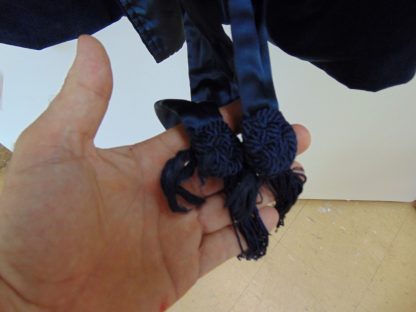 sc17	1950-60's	 Vintage Blue Velvet mid weight Smoking/Dinner Jacket Chest 45 in.	$120 - Image 6