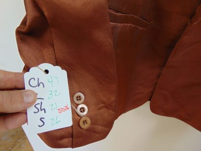 sc26	1980's	Vintage International Male light weight Smoking/Dinner Jacket Chest 47 in.	$70 - Image 3