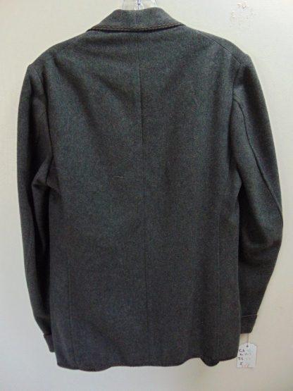 sc2	1920-30's	Gray Ornate buttons heavy weight Wool Dinner/ Smoking Vintage Jacket Chest 42 in.	$250 - Image 4