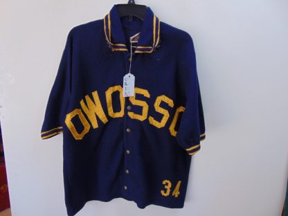 ssb101	1950-60's	 Vintage Basketball Warm up Jersey   Chest size 47 inches	$70 - Image 4