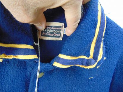 ssb101	1950-60's	 Vintage Basketball Warm up Jersey   Chest size 47 inches	$70 - Image 3