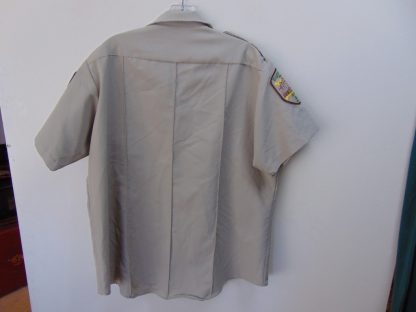 ssb105		Vintage Sheriff Department cotton blend shirt   Chest size 49 inches 	$50 - Image 2
