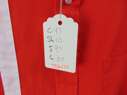 ssb110	1970's	Vintage Uniform Shirt perma press  Chest size 47 inches	$30 - Image 4