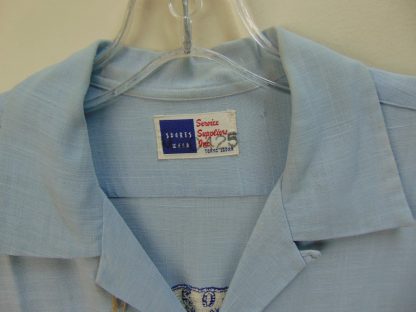 ssb45	1950-60's	 Vintage Tokyo Japanese embroidery Bowling Shirt rayon blend?  Chest size 42 inches	$250 - Image 4