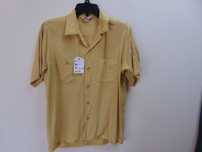 ssb69	1950-60's	 Detroit FORD factory Vintage Bowling Shirt RAYON gabardine  Chest size 42+ inches	$90 - Image 4