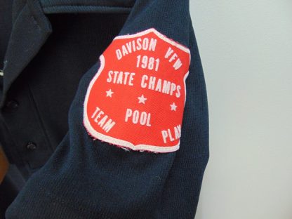 ssb79	1970's	Black Pool Player Vintage Bowling Shirt Polyester  Chest size 42 inches	$30 - Image 3