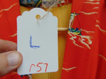 r57	1950's	Kilohana Hawaiian Rayon Print Vintage  Robe			$250 - Image 3