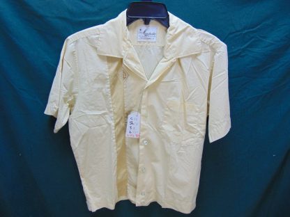 s45s120	1950's	Chest embroidery panel 100% Algodon (cotton?) vintage shirt Chest size 44  inches 	$80