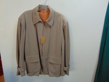x32	1940-50's	Vintage Gabardine Side Cinch Brookes Brother Jacket	$220