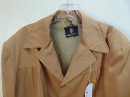 x50	1940's	Vintage Top Stitching Gathered Back Gabardine Jacket 	$320 - Image 2