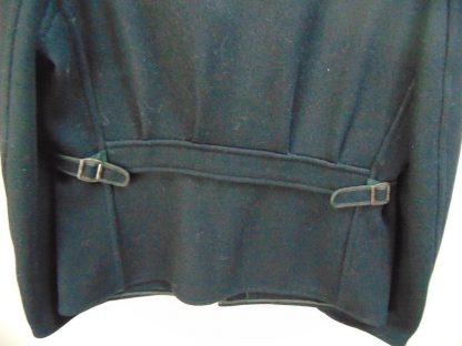 x73	1930-40's	 Vintage Black Wool  back gathered with cinches Jacket	 $800 - Image 3