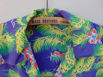 xx22	1940-50's 	Vintage Rayon Coconut Climber Hawaiian  Shirt	$220 - Image 2