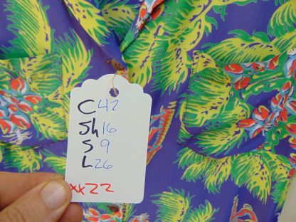 xx22	1940-50's 	Vintage Rayon Coconut Climber Hawaiian  Shirt	$220 - Image 4