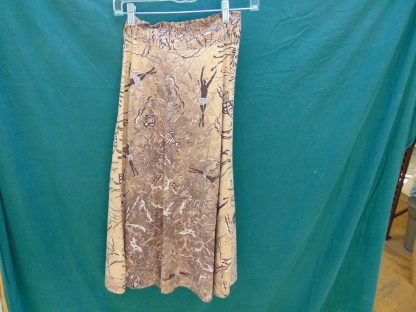 xx64	 1940-50's	 Vintage Kamehameha Divers Cotton Skirt	$150