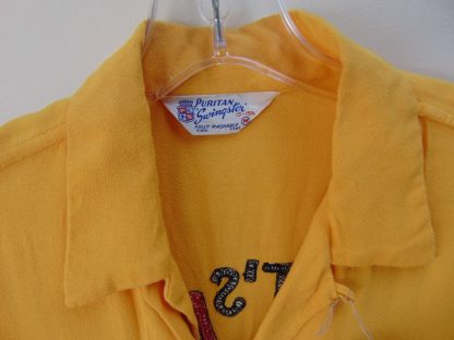 xx9	1950-60's	Vintage Chain stitched Gabardine Goebels Bowling Shirt	$250 - Image 4