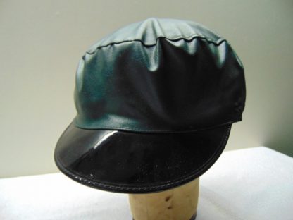 H108	 Vintage Cap size (est.7 1/4) front to back 7 1/2in. side to side 7in. "Fits all  sizes"	$150 	NOS English 1960's Moped MOD helmet - Image 2
