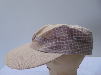H126	 size (7 3/8) never worn two tone vintage cap 	$50