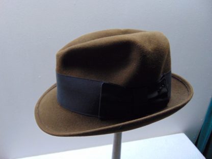 H30	 Vintage Hat size (6 7/8) front to back 7 7/8in. side to side 6 1/4in. Brim 1 3/4in. Crown 3 1/2in.	$70