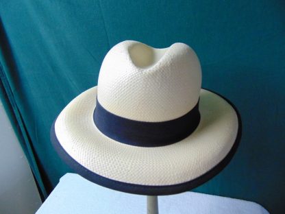 H31	 Vintage Hat size (est.6 7/8) front to back 7 1/2in. side to side 6 1/4in. Brim 2 3/4in. Crown 4in.	$20 	 missing sweat band - Image 2