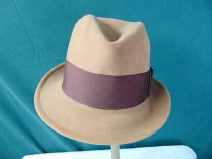 H58	 Vintage Hat size (est.6 7/8) front to back 7 5/8in. side to side 6 1/4in. Brim 1 7/8in. Crown 4in.	$40 - Image 2