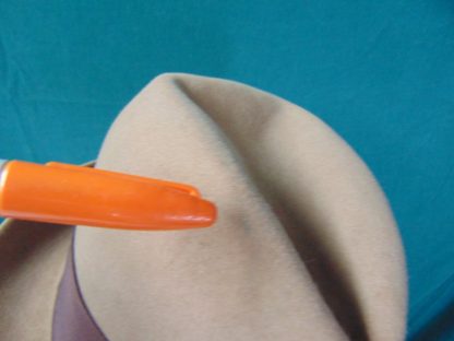 H58	 Vintage Hat size (est.6 7/8) front to back 7 5/8in. side to side 6 1/4in. Brim 1 7/8in. Crown 4in.	$40 - Image 3
