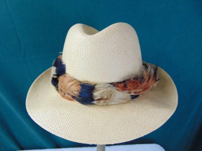 H61	 Vintage Hat size (7) front to back 7 3/4in. side to side 6 1/2in. Brim 2 1/2in. Crown 4in.	$50 - Image 2