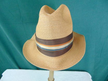 H65	 Vintage Hat size (7 1/4) front to back 8 1/2in. side to side 6 1/4in. Brim 1 3/4in. Crown 4in.	$40 - Image 2