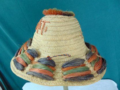 H67	 Vintage Hat size (est.6 7/8) front to back 7 1/2in. side to side 6 1/4in. Brim 3 1/2in. Crown 4in.	$30 	with the string it more or less fits my head 7 1/4 - Image 2