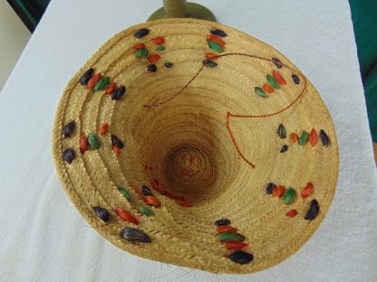 H67	 Vintage Hat size (est.6 7/8) front to back 7 1/2in. side to side 6 1/4in. Brim 3 1/2in. Crown 4in.	$30 	with the string it more or less fits my head 7 1/4 - Image 3