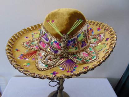 H71	 Vintage Hat size (est.6 5/8) front to back 7 1/4in. side to side 6in. Brim 5in. Crown 5in.	$40 - Image 2
