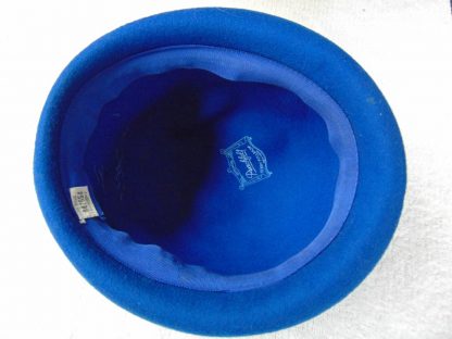 wh21	 Vintage Womans Hat  size (est.6 5/8) front to back  7 1/2in. side to side  6 1/4in. Brim  in. Crown 4in.	$15 - Image 3