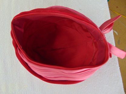 wh23	 Vintage Womans Hat  size (est.7 1/8) front to back  7 1/4in. side to side  7in. Brim  in. Crown 6in.	$20 - Image 3