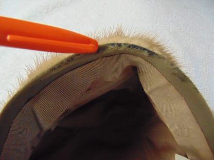 wh8	 Vintage Womans Mink? Hat size (est.6 3/4) front to back  6in. side to side  7 1/2in. Brim  in. Crown 4 +in.	$25 - Image 2