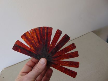 k115		Vintage Antique Celluloid Retractable Fan	$10