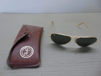 k130		Vintage Ray Ban Sunglasses and case	$40