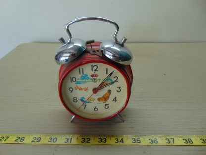 k197		Vintage Very Cool Bells ding Alarm Clock made n bought in China	$40