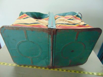 k201		Vintage Fold a way Basket Co. Shopping Basket 	$25 - Image 4
