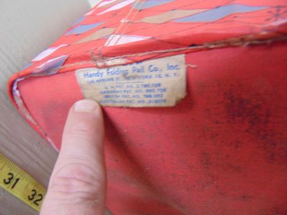 k218		Vintage Atomic looking Shopping Basket	$30 - Image 3